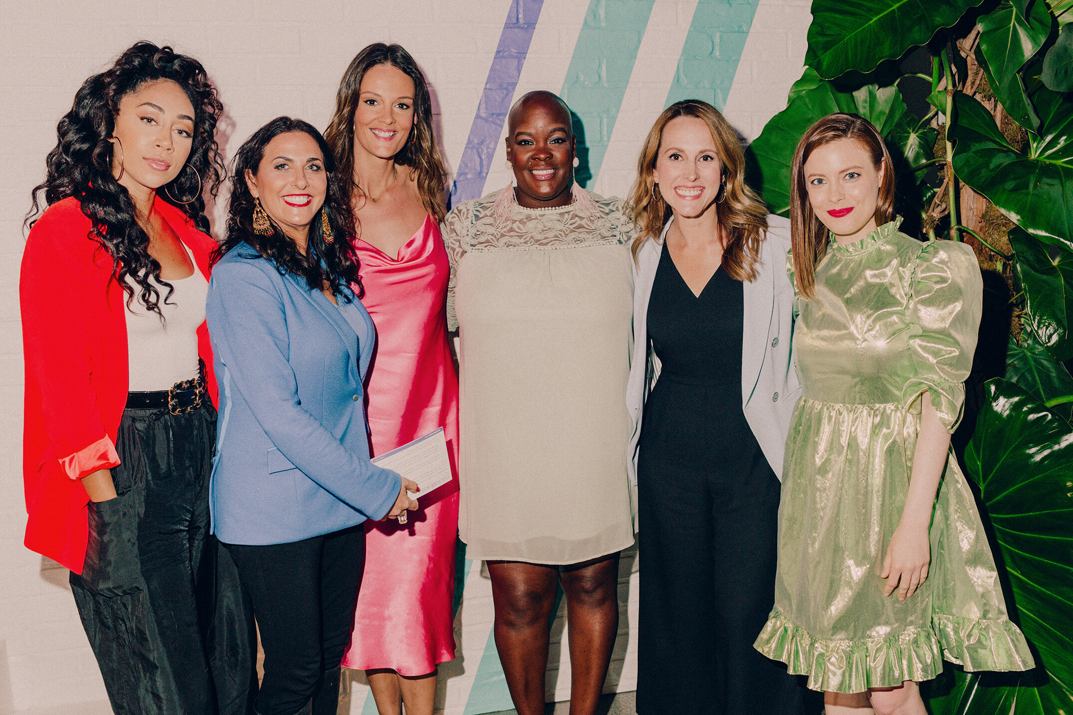 Shan Boodram, Melissa Berton, Gillian Jacobs, Sonja Renee Taylor, Estrella Jaramillo, and Lyndsey Harper 