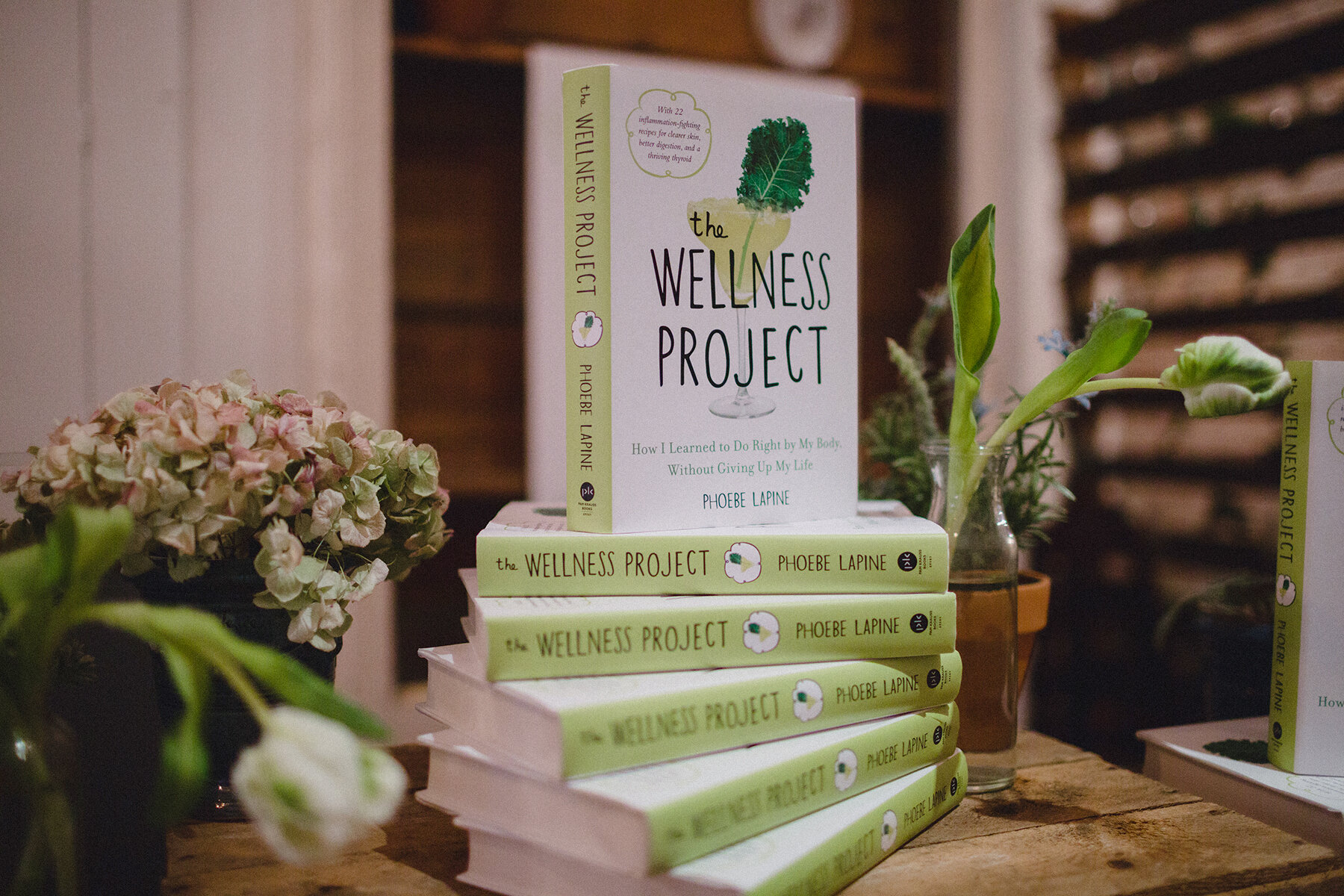  " The Wellness Project " by Phoebe Lapine Book Launch Maman NYC, New York, 2017 