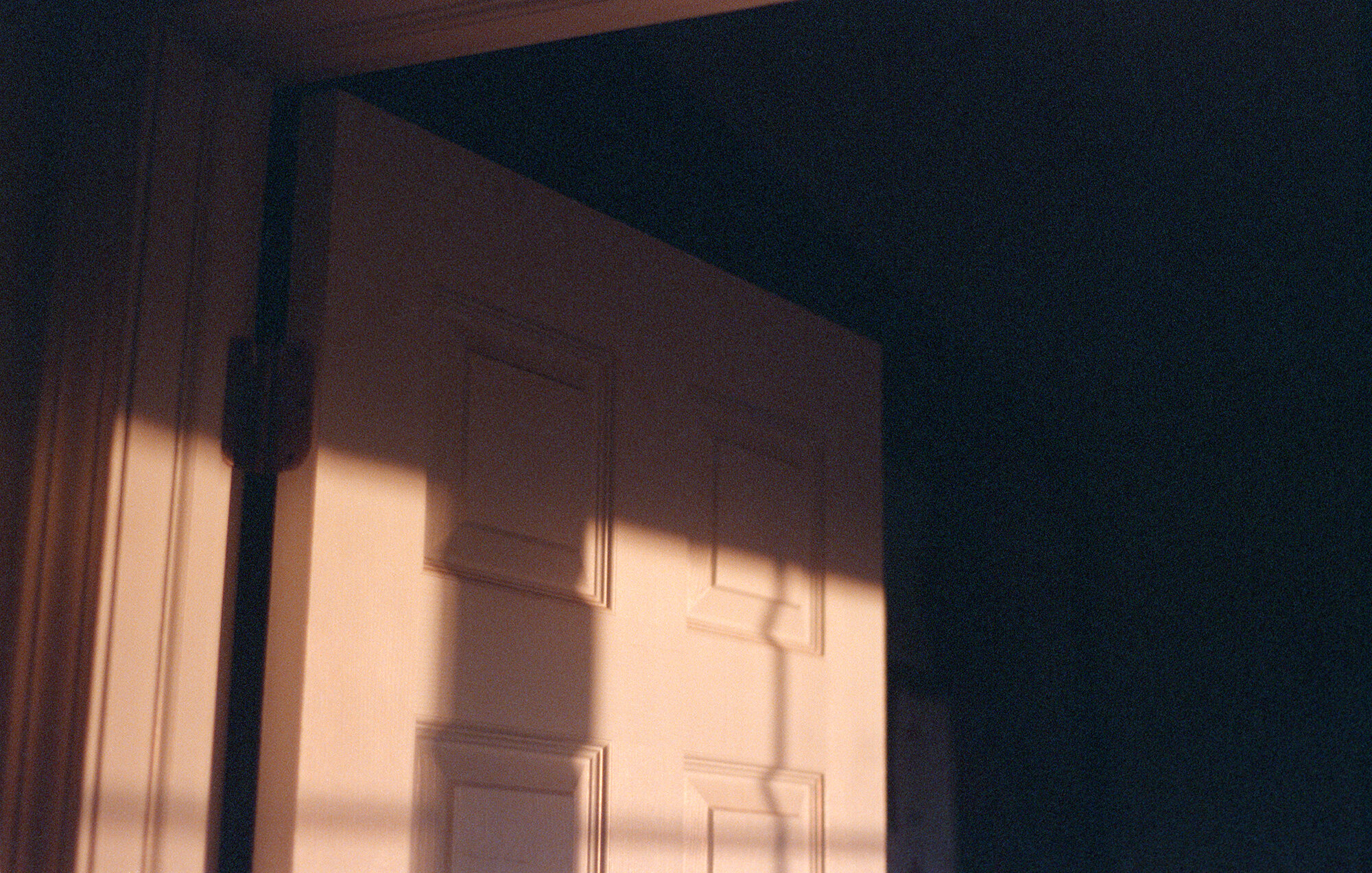 sun on my bedroom door