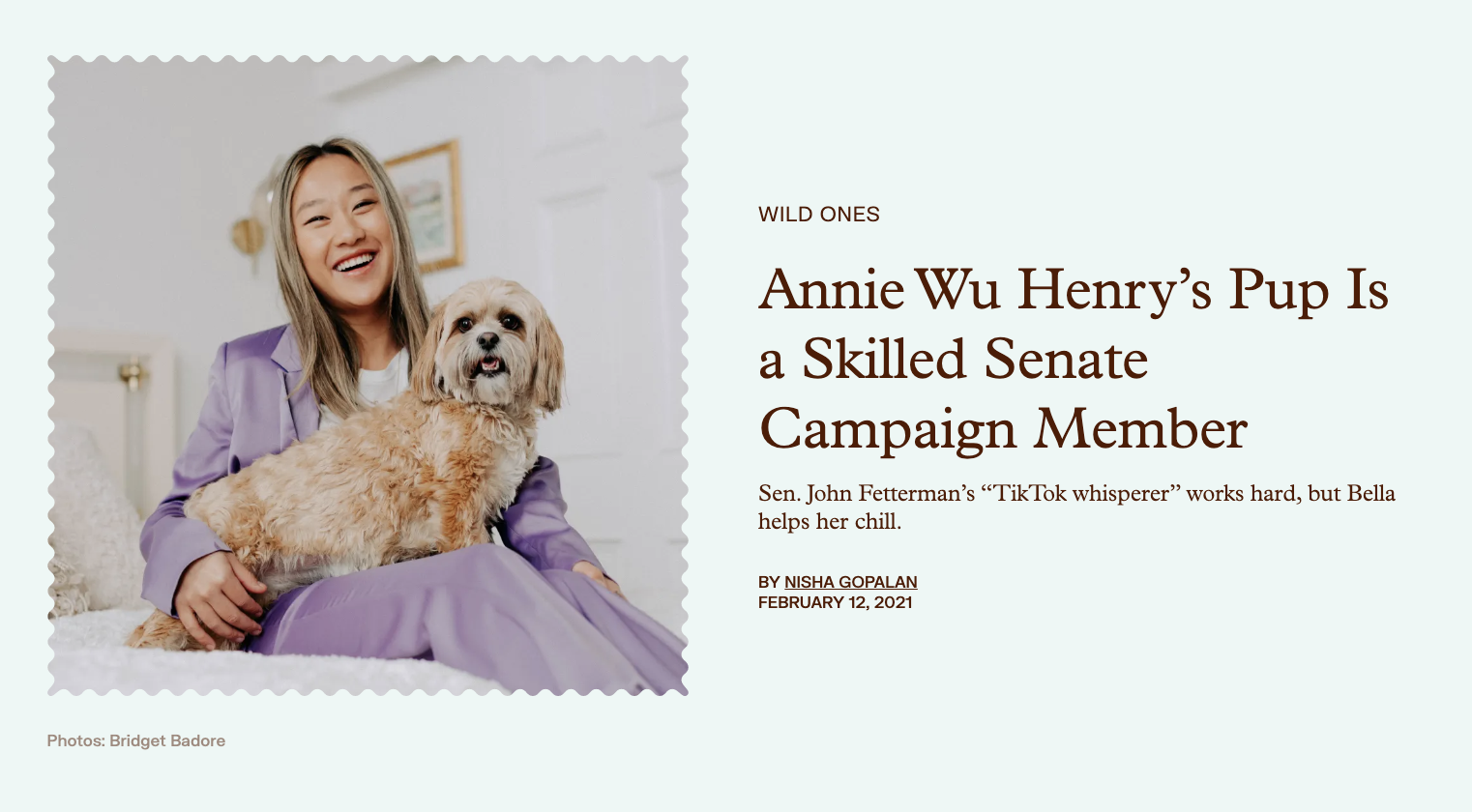 Annie Wu Henry for The Wildest