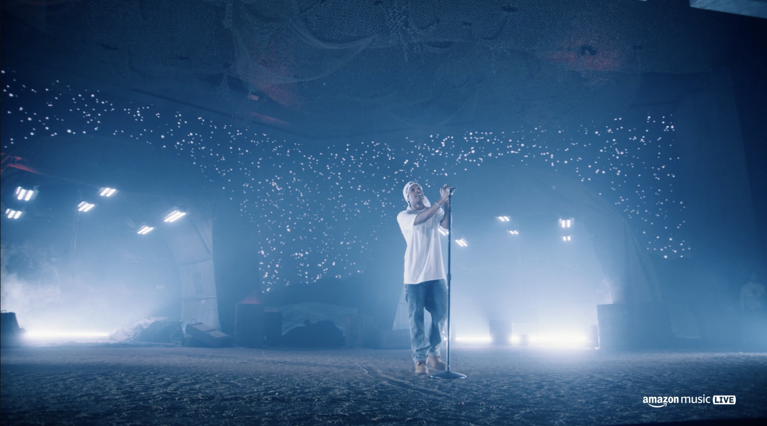 Amazon Music Live - A$AP Rocky Show Visuals Treatment Studio