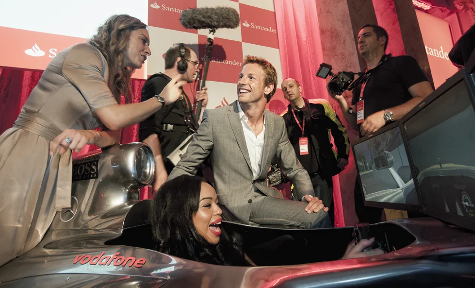 Jenson Button @ The Royal Automobile Club Pall Mall