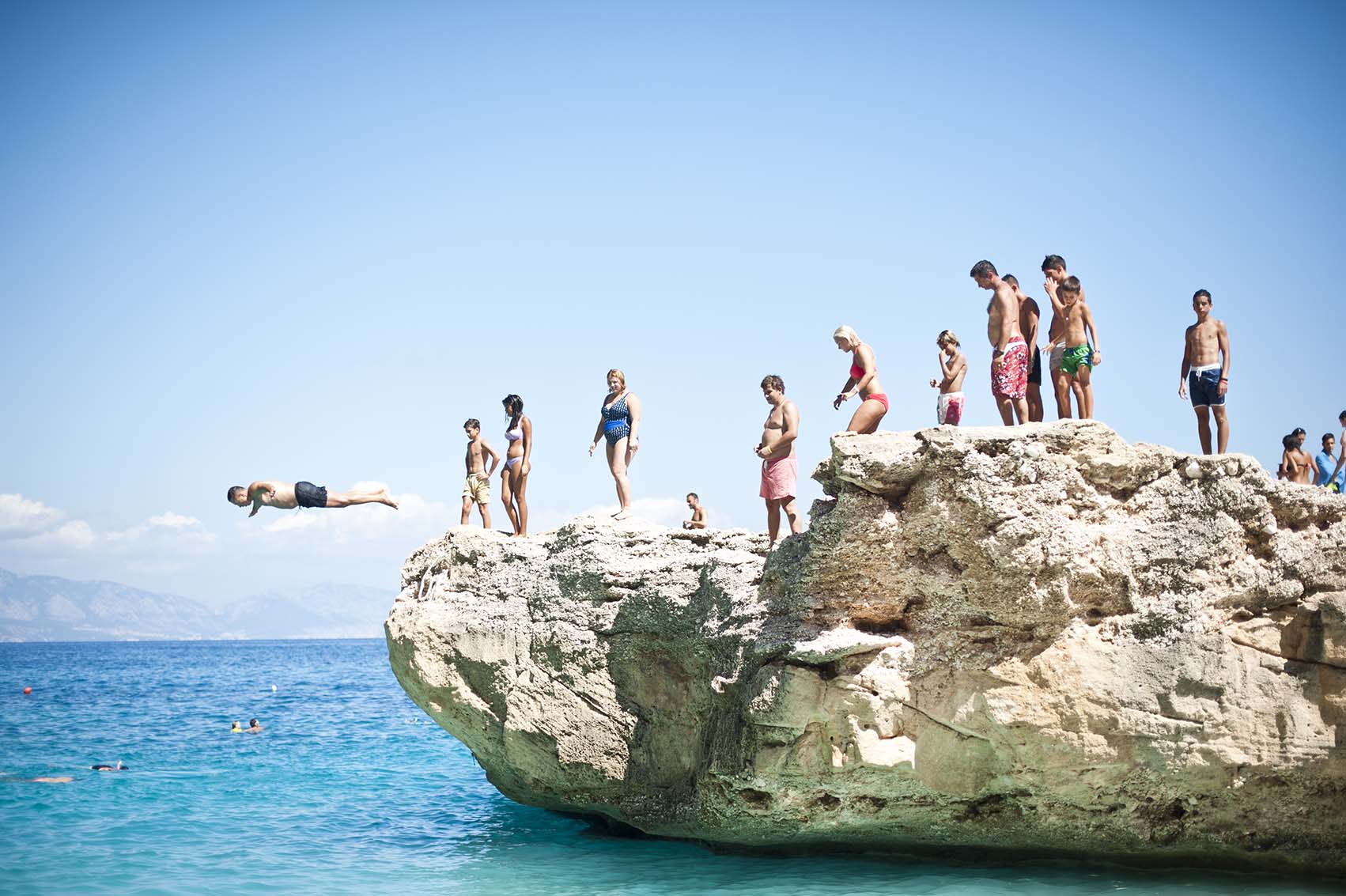 1. Italian beach diver