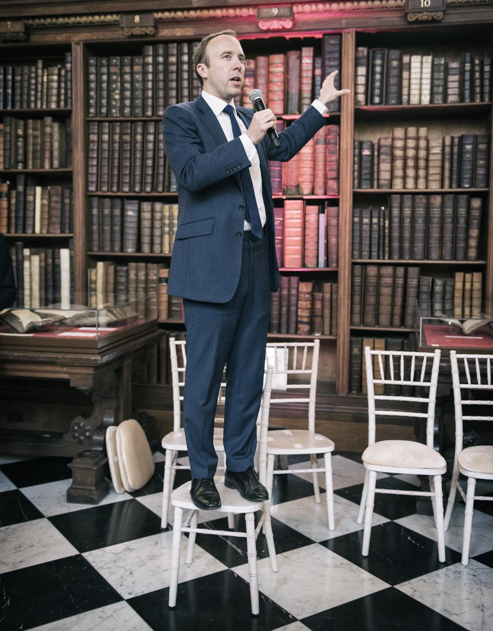 Rt Hon Matt Hancock at Lambeth Place 2019.