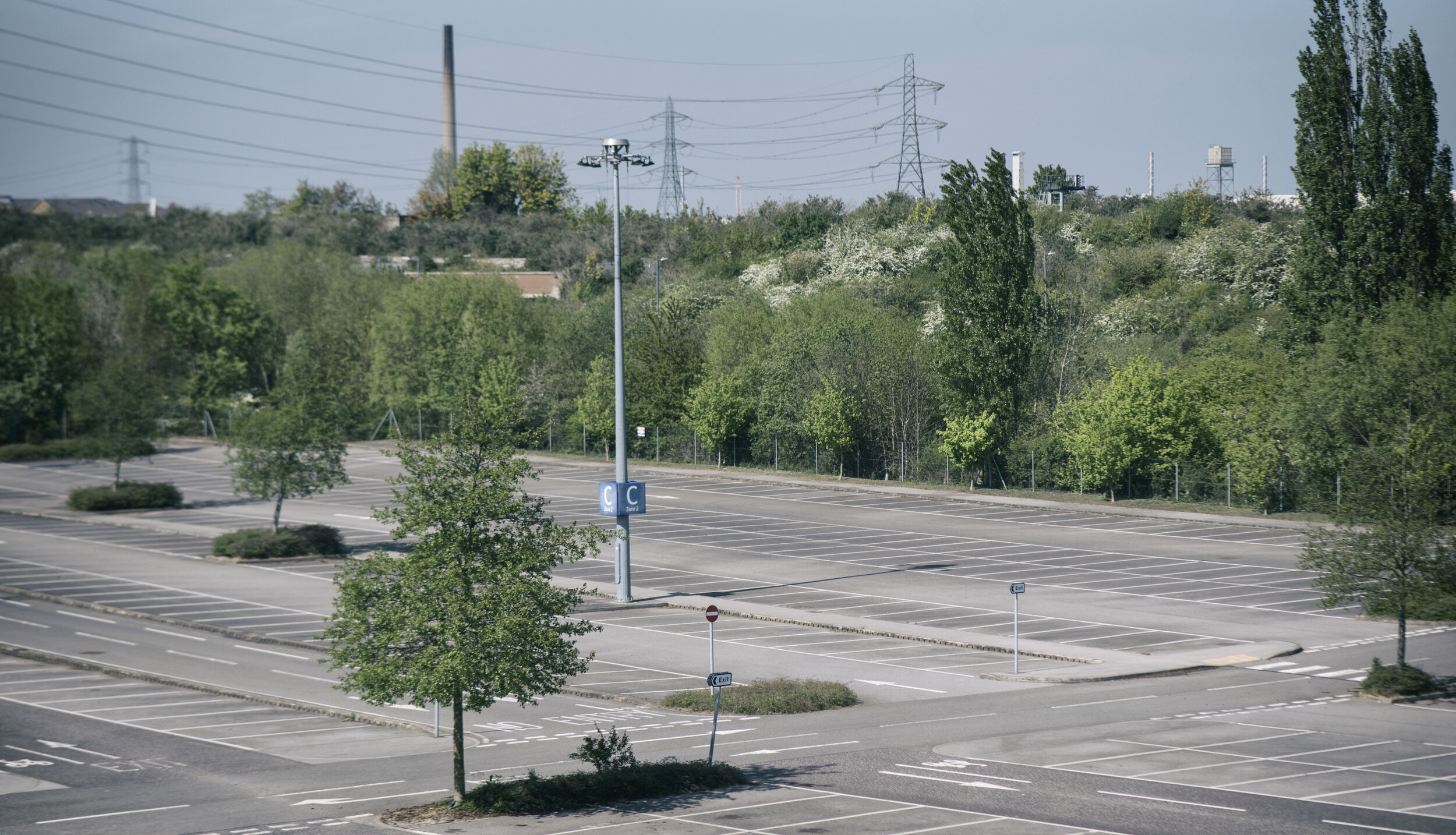 Ebbsfleet Station Car Park - May 2020.