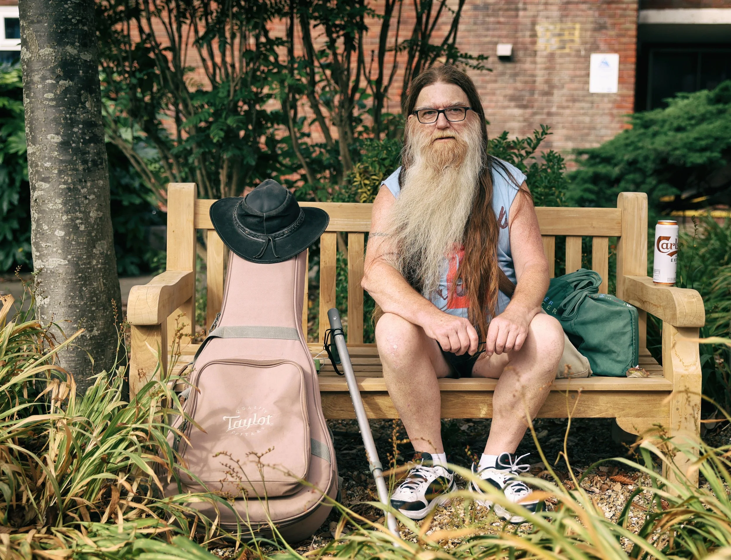 Brighton street musician 2023