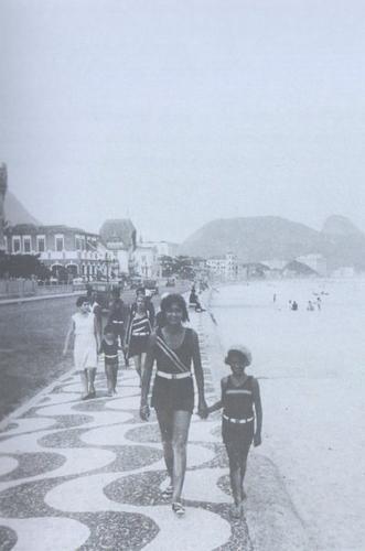Praia de Copacabana e a moda praia verão de 1925