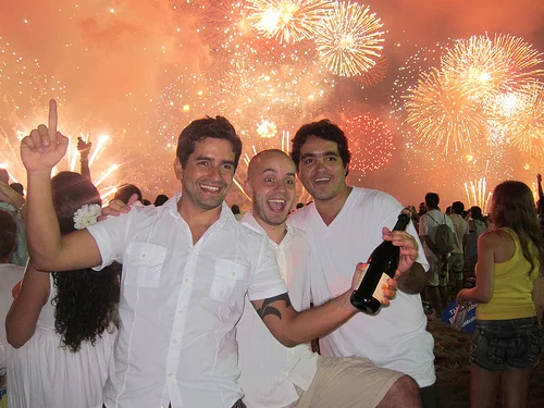Emoção no Reveillon na Praia de Copacabana