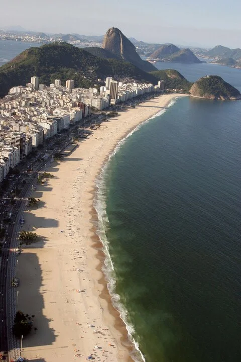 Panorâmica da Praia de Copacabana