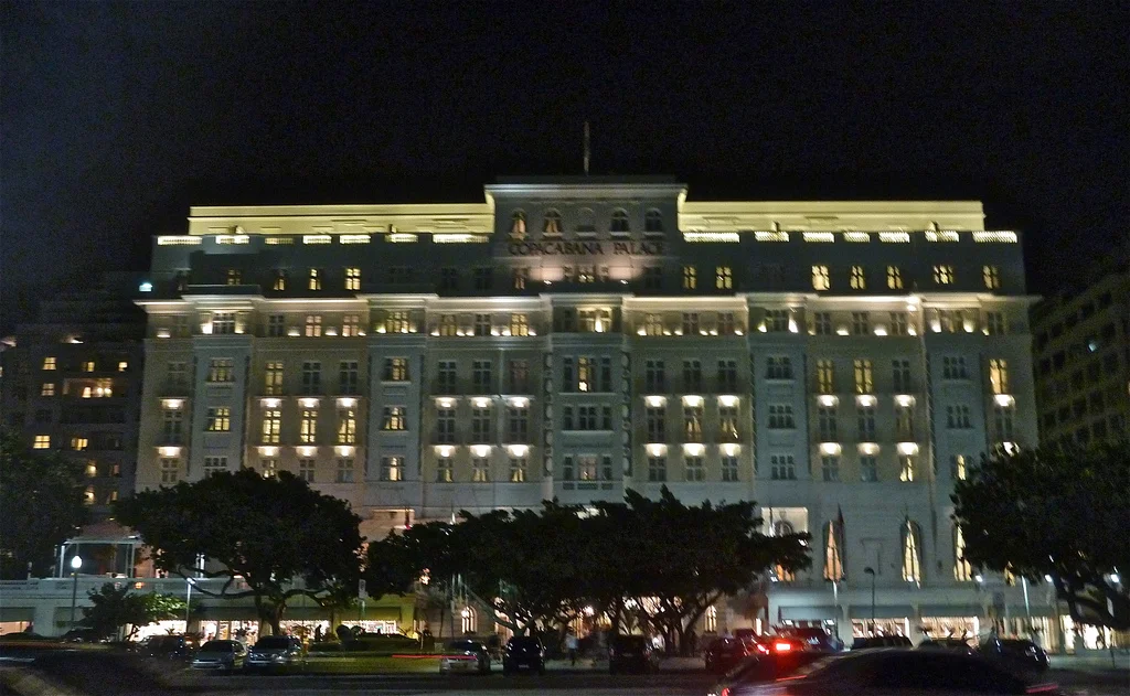 Copacabana Palace Hotel a noite