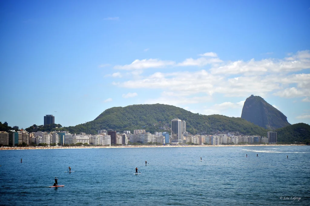 Stand up paddle em Copacabana