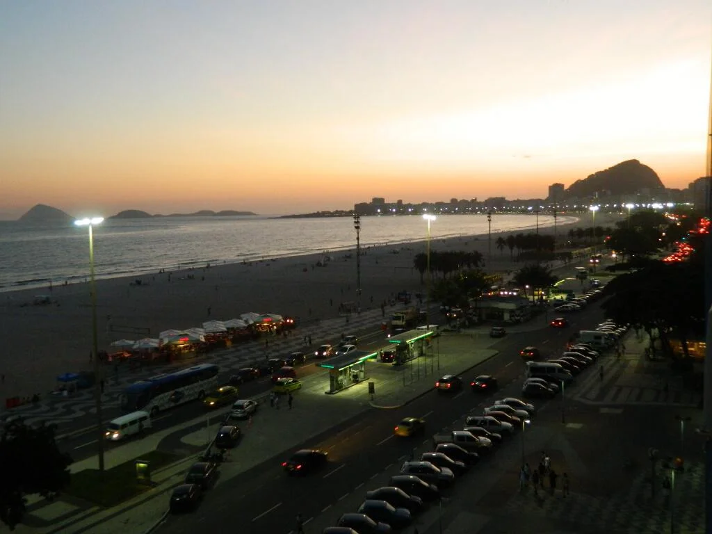Horario de verão aqui em #Copacabana