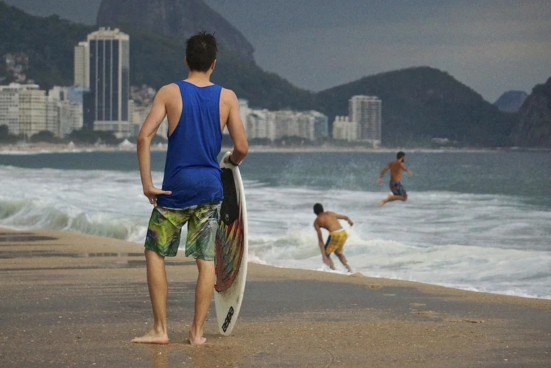Skimming em Copacabana