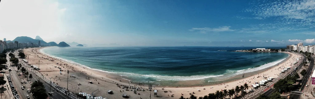 360º da Praia de Copacabana