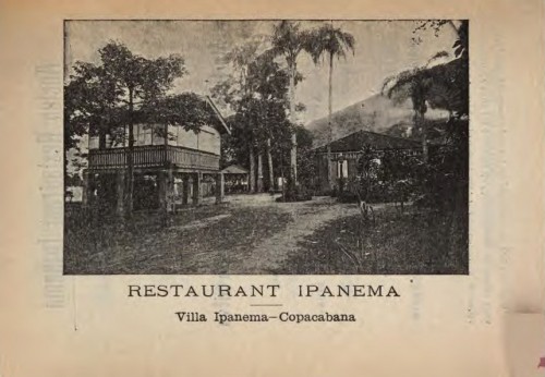 Rua Barão da Torre em Ipanema, em 1928