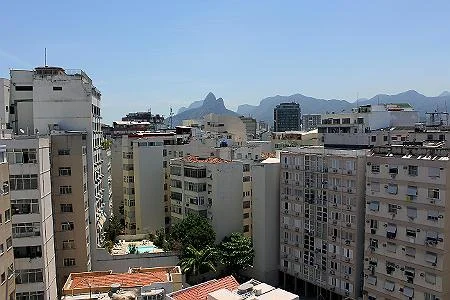 Vista aérea da Rua Canning em Ipanema, Rio de Janeiro
