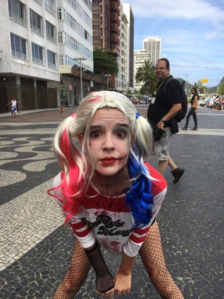 Jovem Zombie Harley na Zombie Walk 2017