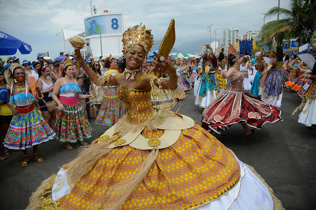 Desfile Rio Maracatu em Ipanema