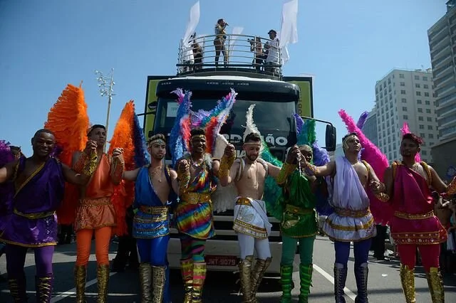 Parada Gay 2016 em Copacabana.