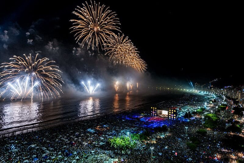 Fogos Réveillon Copacabana 2020 
