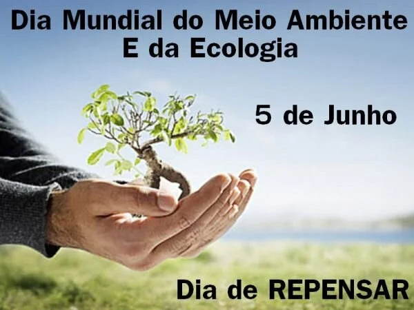 05 de junho é dia mundial do Meio Ambiente e da Ecologia