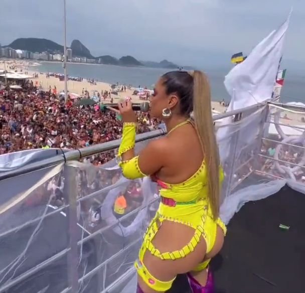 Lexa canta na 28ª Parada do orgulho LGBTI+ em Copacabana 2023