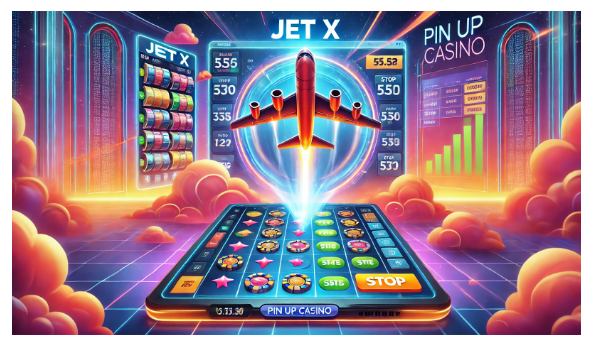 Onde posso experimentar o Jet X Pin Up?