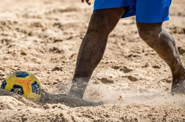 futebol areia
