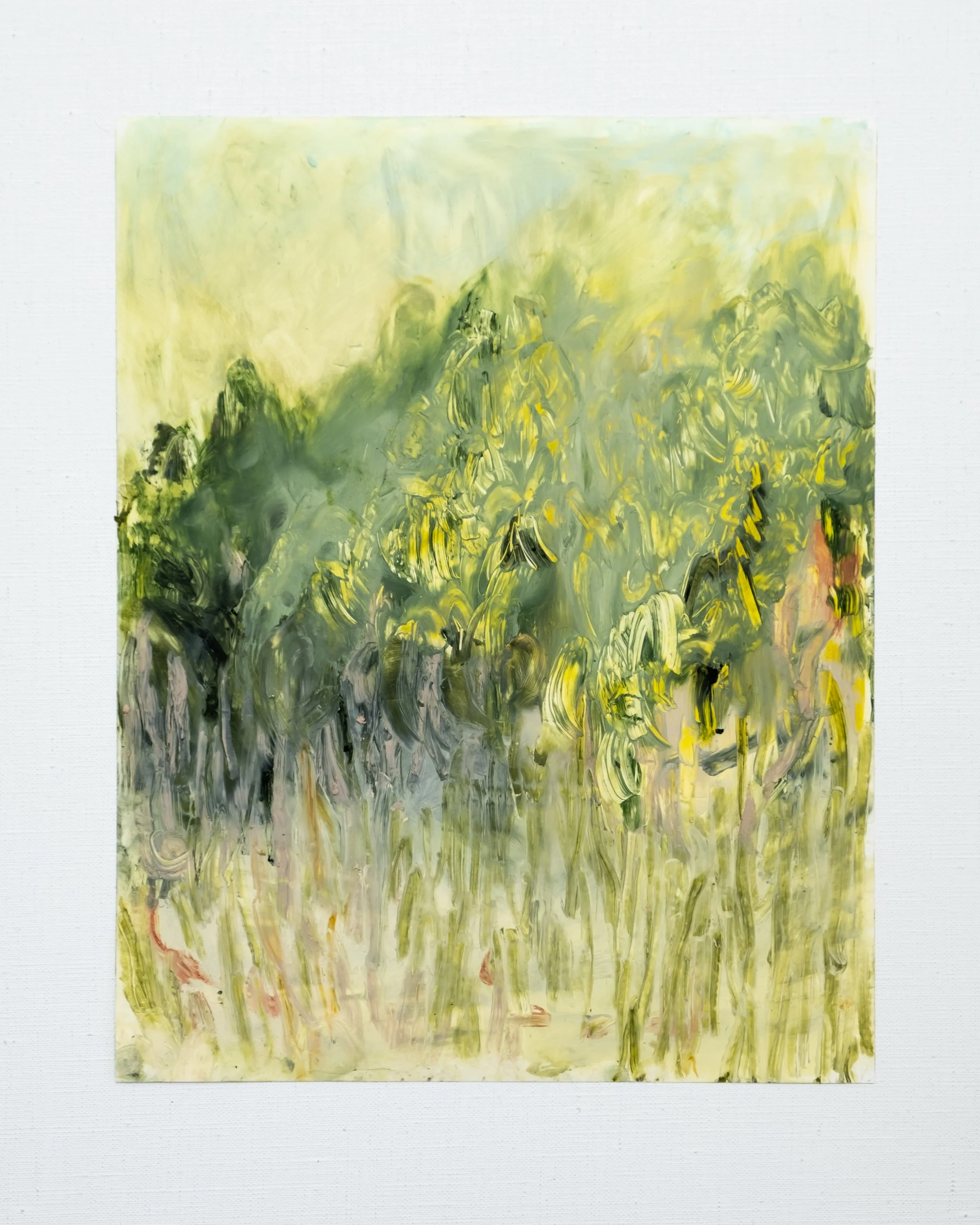   Fruit Filled  Oil stick on yupo 11 × 14 inches  Sold 