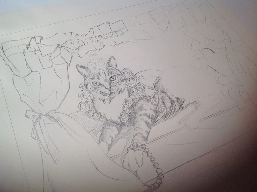 Final pencils are underway!