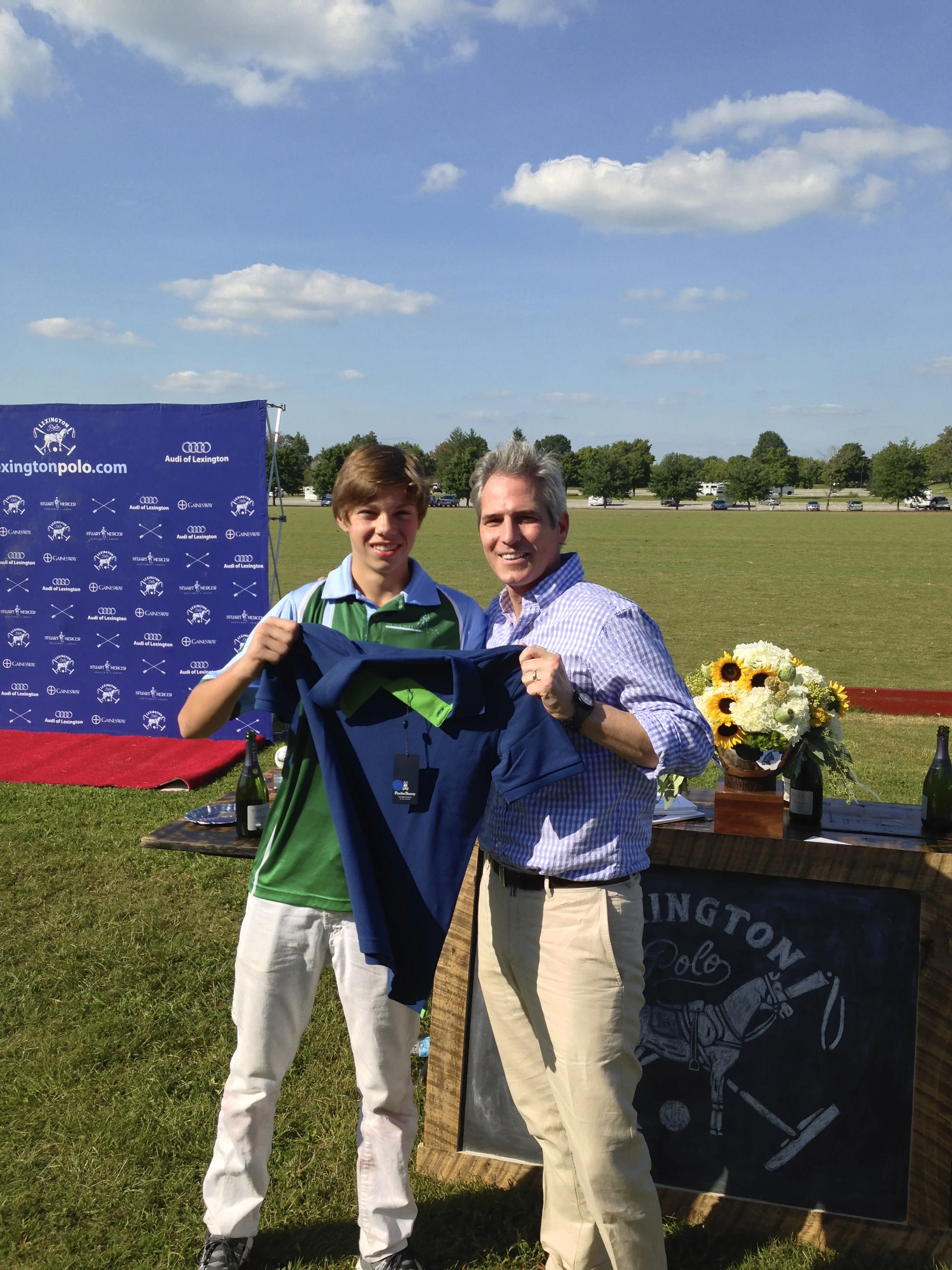 Consolation Game MVP - Trent Lott MVP Psycho Bunny Shirt sponsored by Stuart Mercer Gentleman's Shoppe