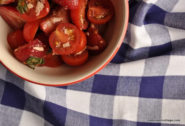 Strawberry Tomato Salad