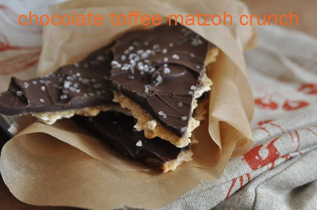 chocolate toffee matzoh crunch