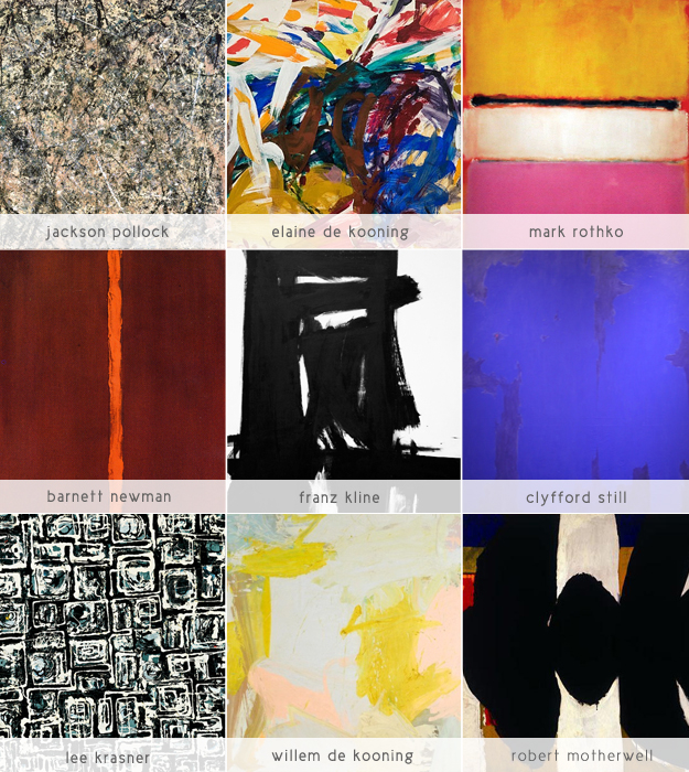 abstract expressionist