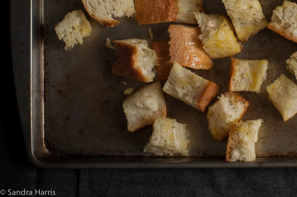panzanella salad food photography - Sandra Harris