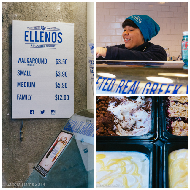 Pike Place Market, Ellenos Greek Yoghurt, Seattle - Sandra Harris