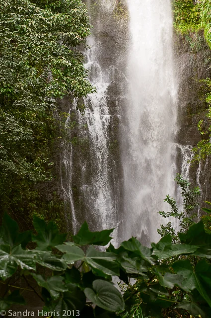 Hana, Maui waterfalls