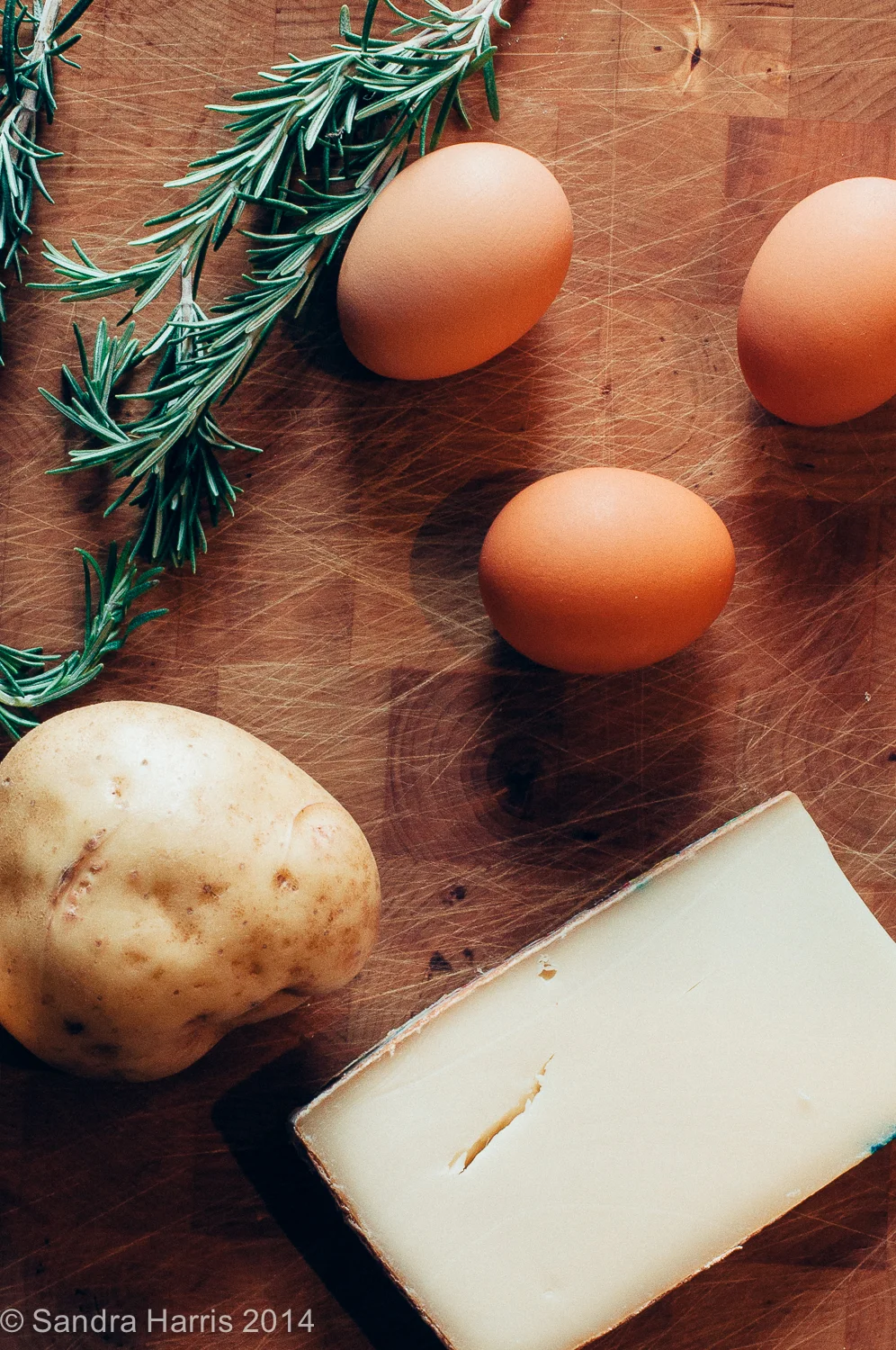 quiche ingredients Sandra Harris