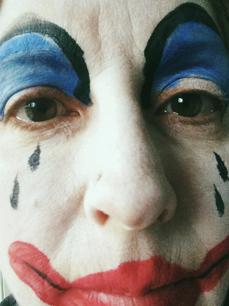 Sandra-Harris-clown-selfie.jpg
