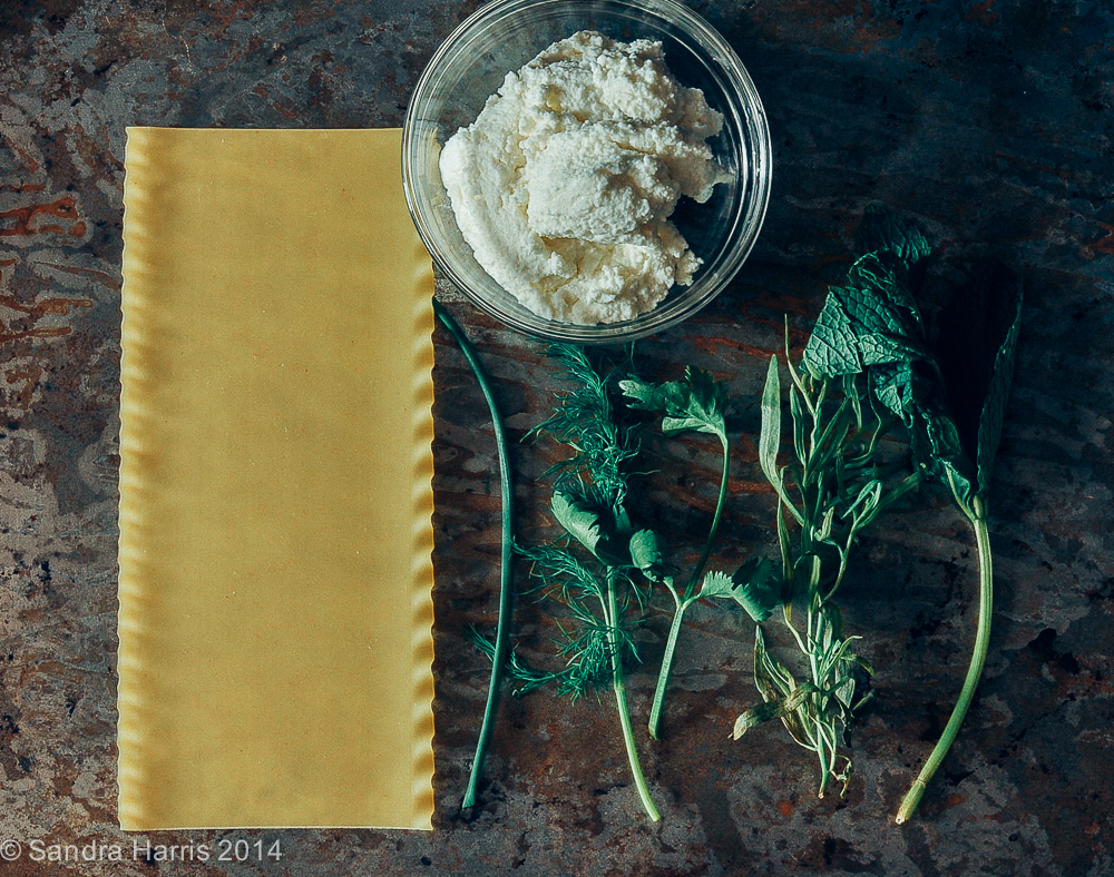 lasagne ingredients - Sandra Harris