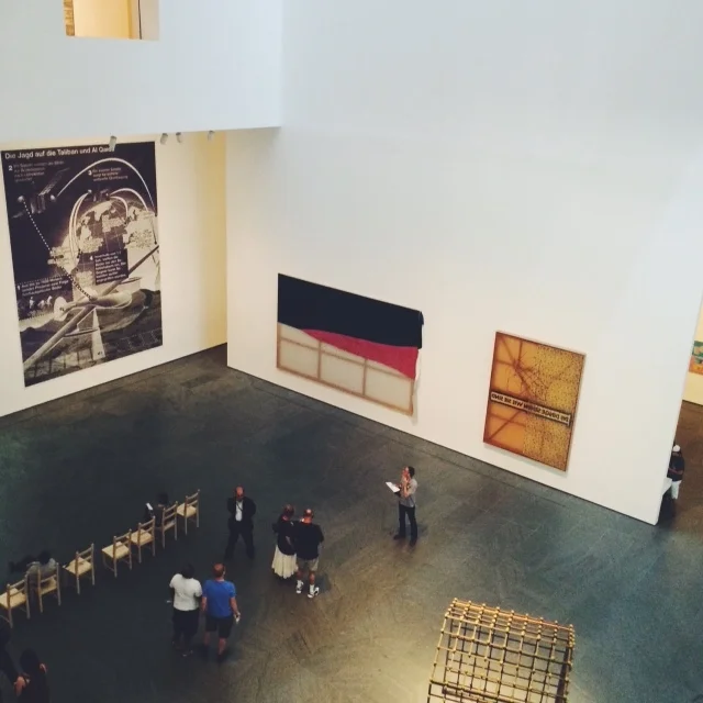 MOMA lobby - Sandra Harris