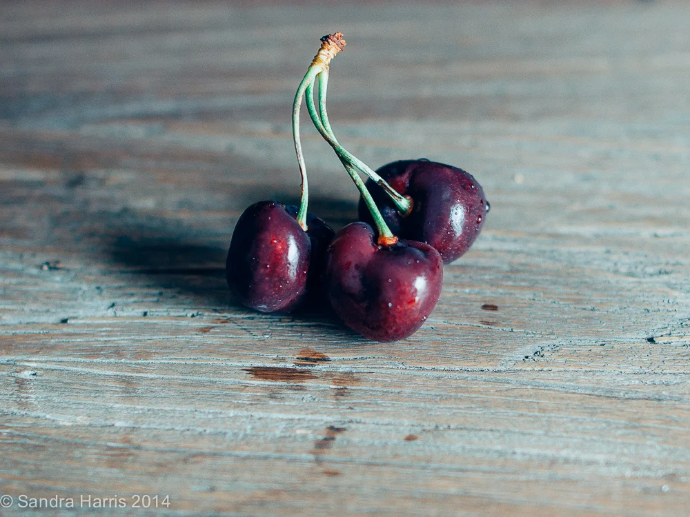 Bing cherries - Sandra Harris