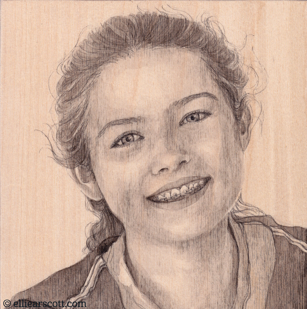 Abby - a girl who can sketch the world
