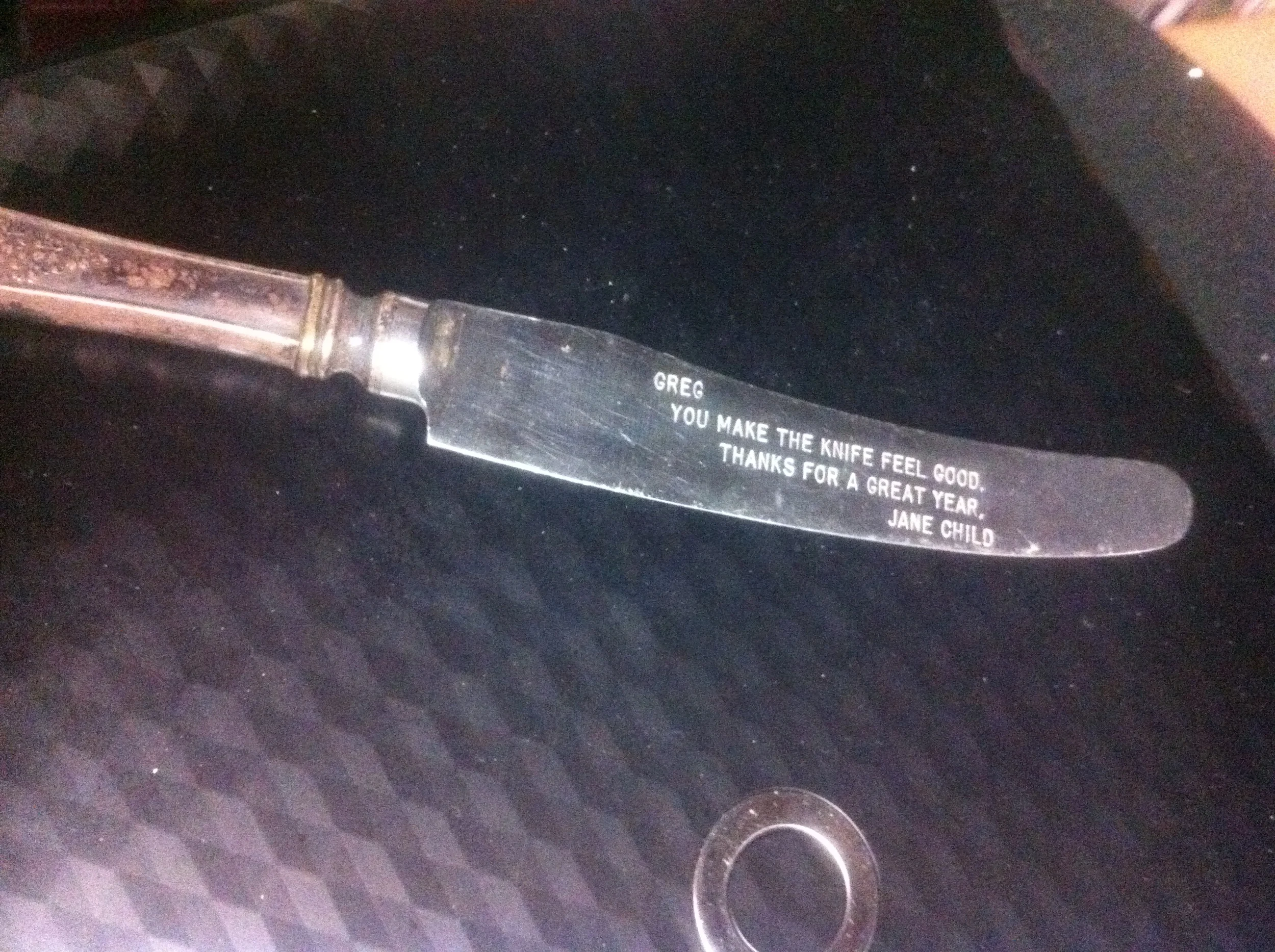 Jane Child-'U make the knife feel good'