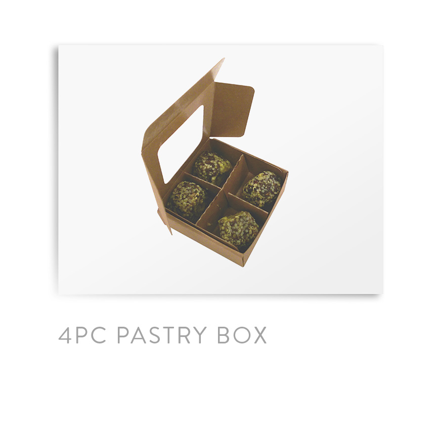 4PC PASTRY BOX