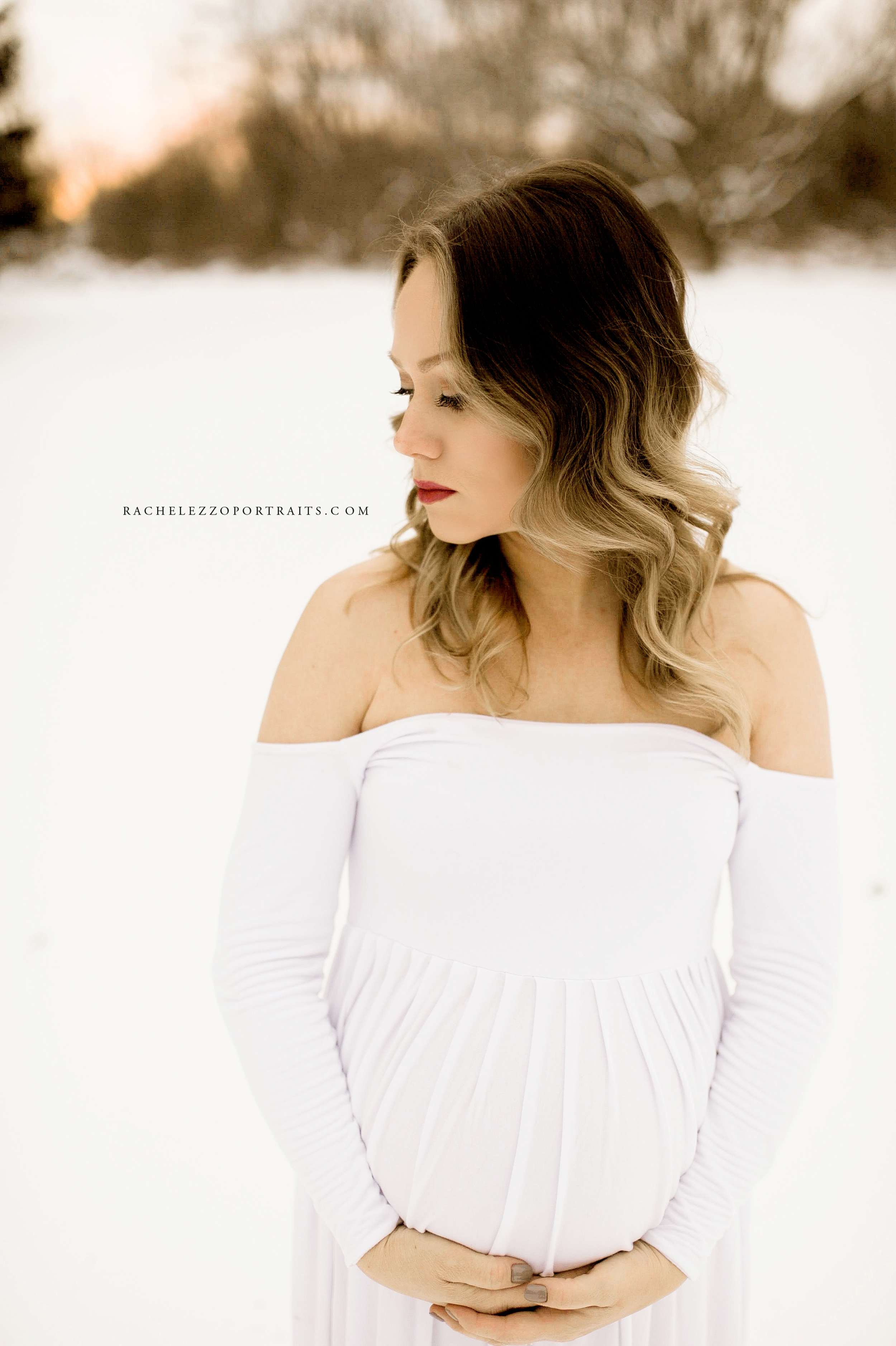 Snow Maternity Session | Rachel Ezzo Portraits, Maternity and Newborn Photographer, Baton Rouge LA 