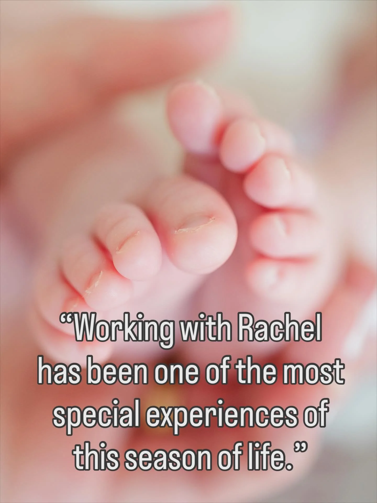❤️🥹 “Working with Rachel has been one of the most special experiences of this season of life. During my maternity session, she made me feel so beautiful and confident — something every mama hopes for while pregnant. Her eye for light and