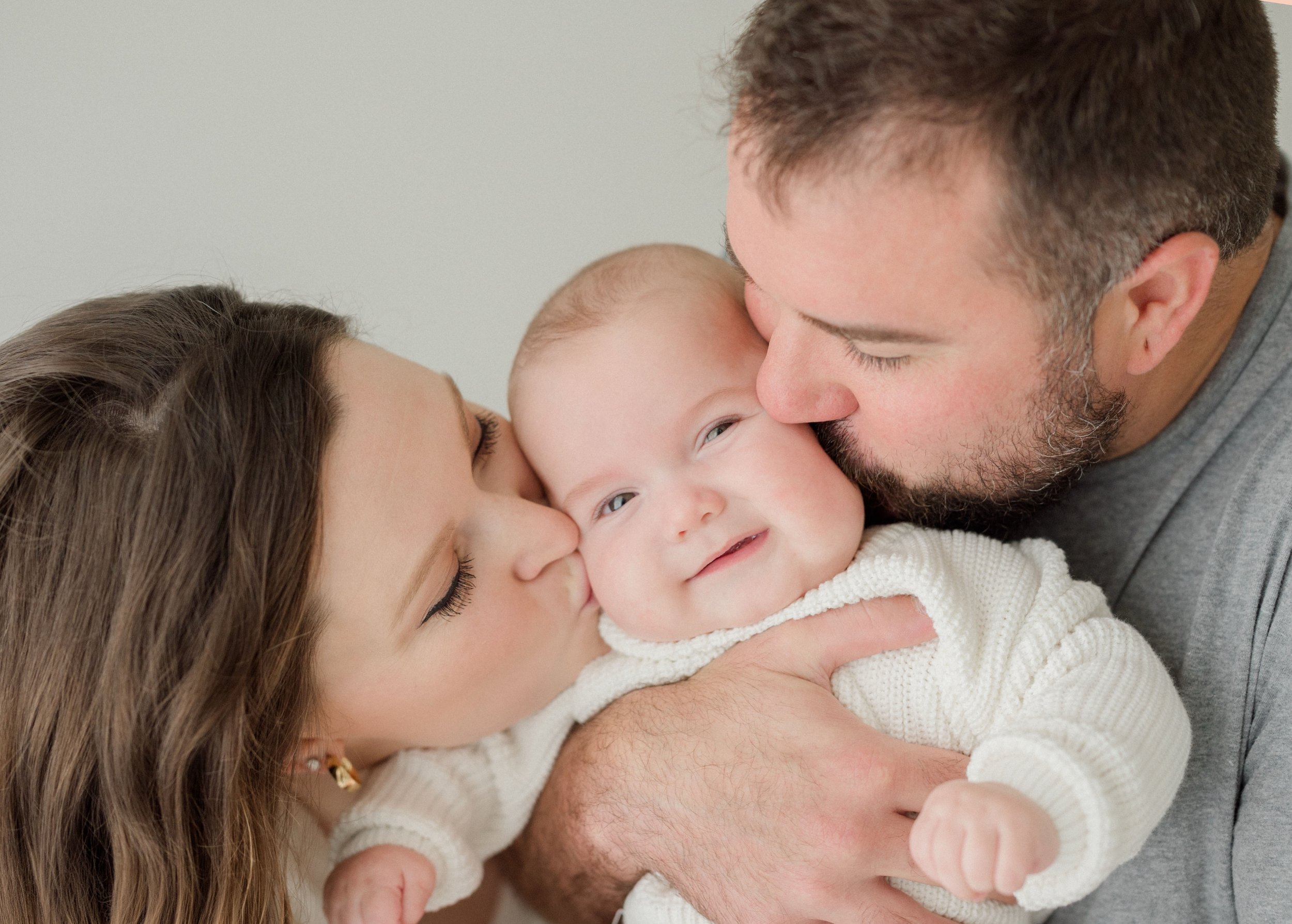 Absolutely adorable six month session with this cutie boy, but oh my gosh, that last photo 😆 Baton Rouge baby milestone photographer, Baton Rouge&rsquo;s baby six-month session. #batonrougebabyphotographer #sixmonthstudiosession #batonrougebabymiles