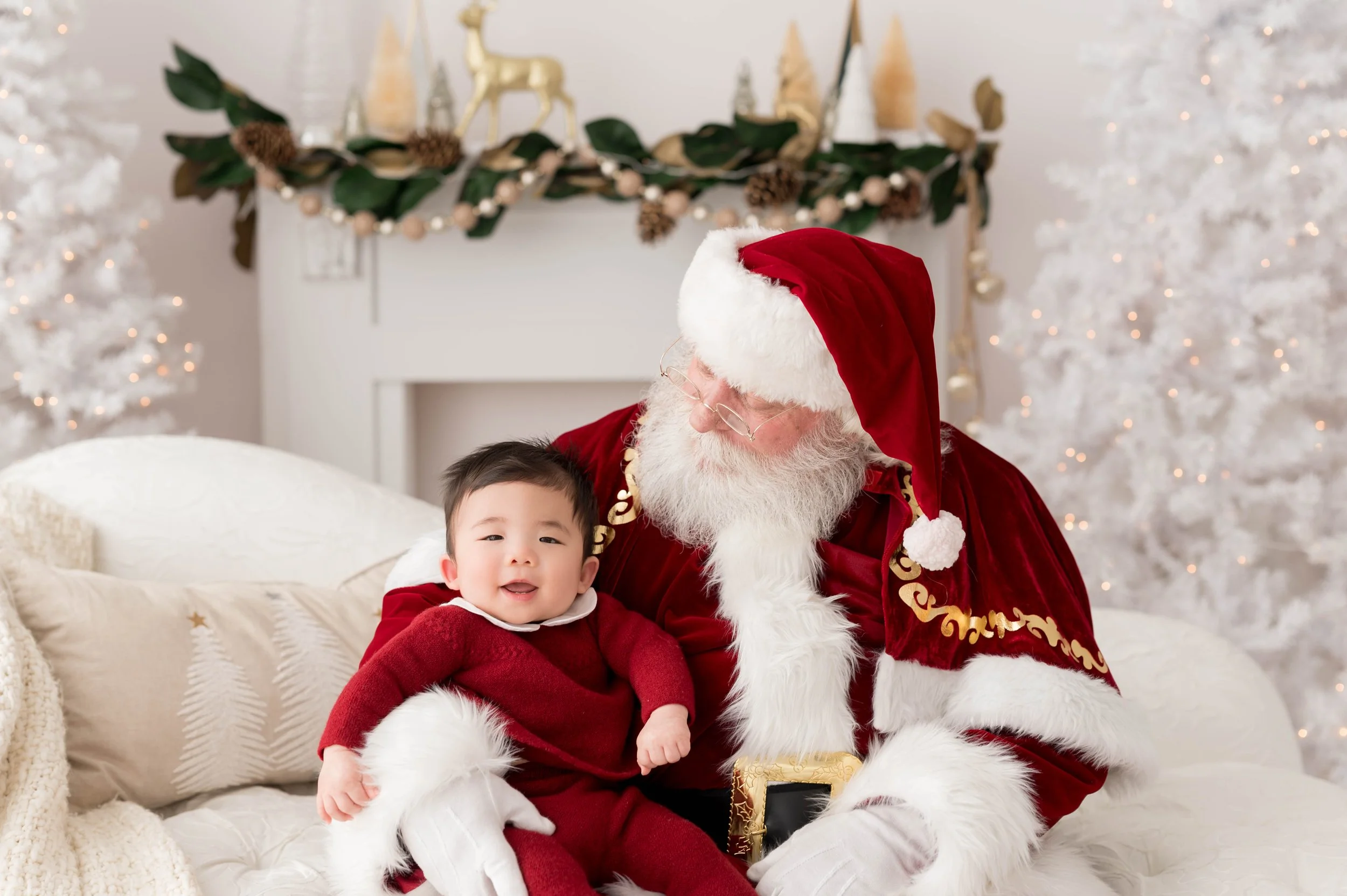 Santa Mini Session, Christmas Mini Session, Baton Rouge