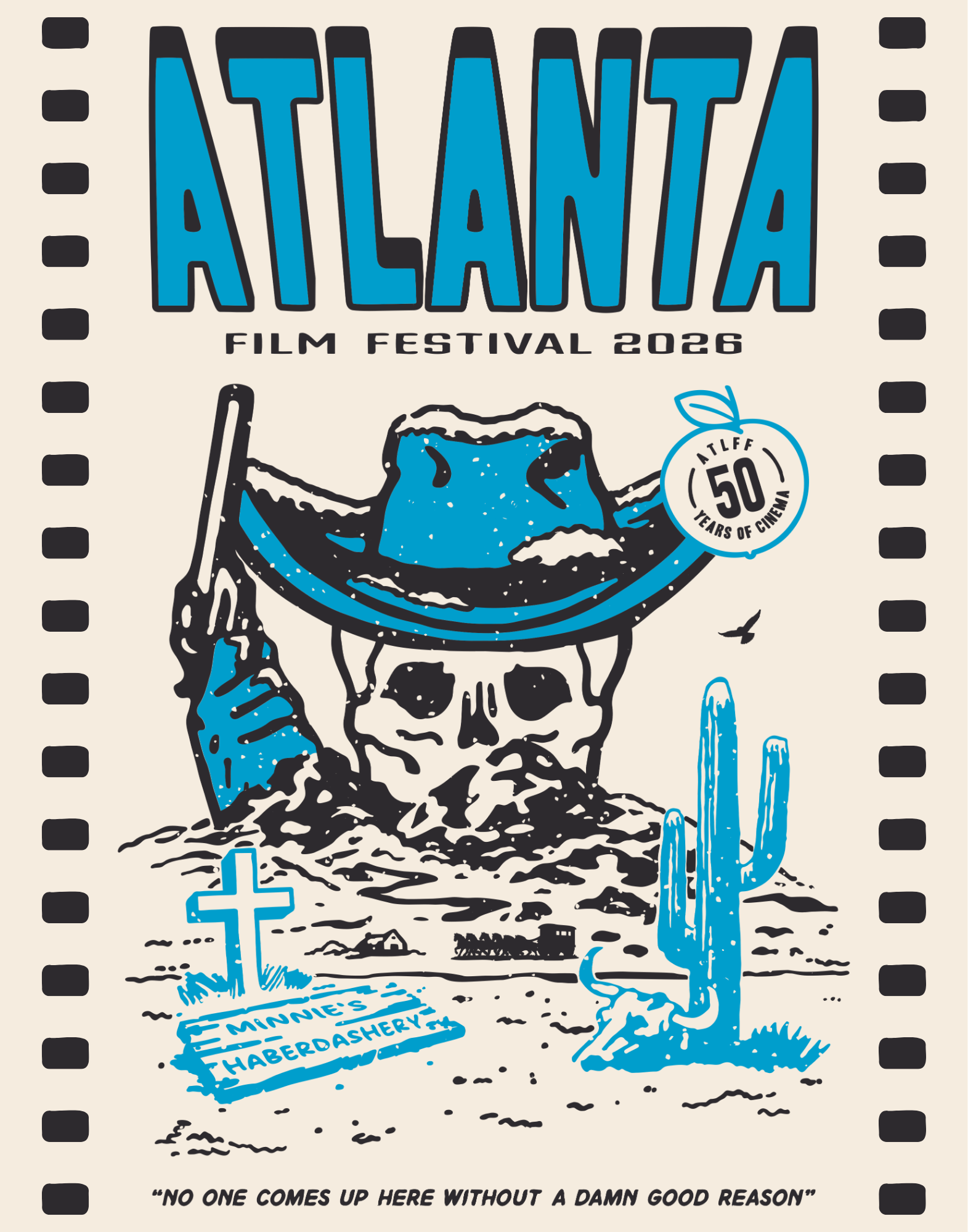 Tommy Bronx x ATLFF50 Art Print